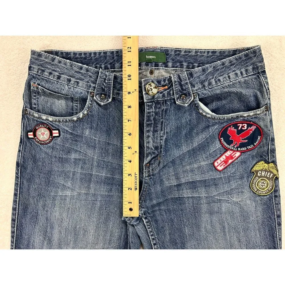 Bossini Jeans Straight leg Men L Military Armed Forces Law Enforcement‎ Patches